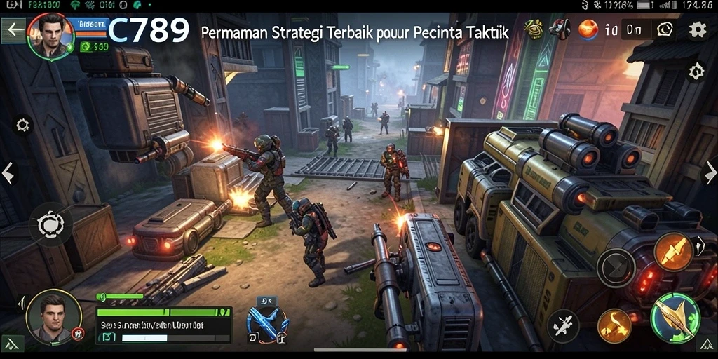 Gameplay seru C789 dengan strategi yang menantang dan visual menarik.