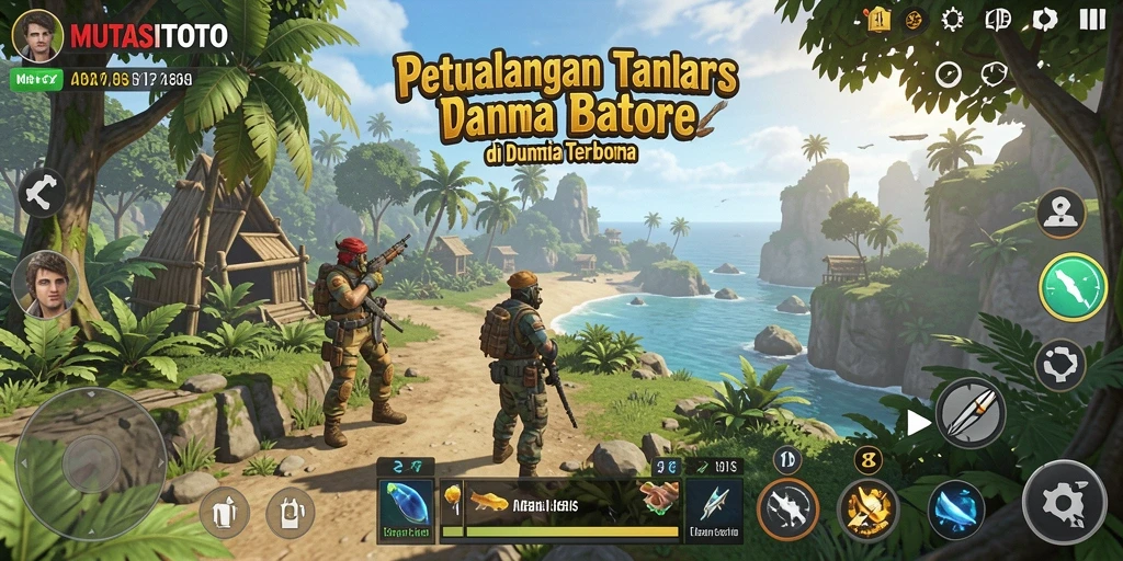 Tampilan gameplay MUTASITOTO yang menakjubkan di dunia terbuka.