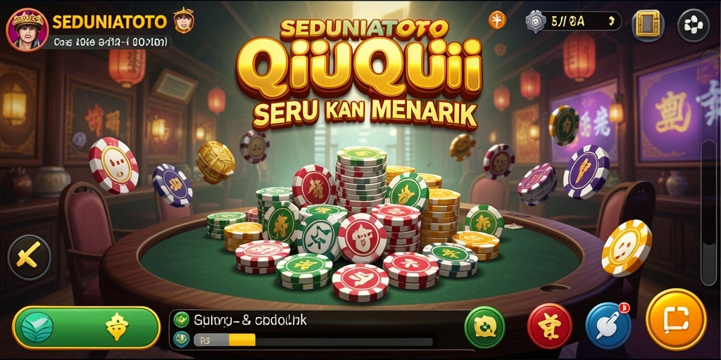 Tampilan gameplay seru dari SEDUNIATOTO - QiuQiu.