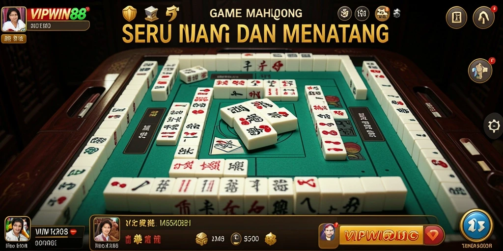 Menampilkan gameplay Mahjong yang seru dan menantang.